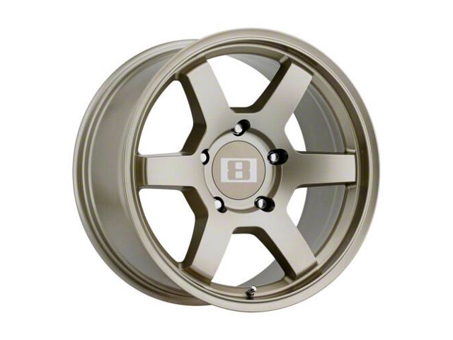 Level B Rims Level 8 Wheels Sierra 1500 MK6 Matte Bronze 6-Lug Wheel; 17x8; 0mm ...