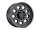 Level 8 Wheels Hauler Matte Black 6-Lug Wheel; 16x8.5; -25mm Offset (99-06 Silverado 1500)