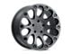 Level 8 Wheels Impact Matte Black 6-Lug Wheel; 16x8.5; -24mm Offset (99-06 Silverado 1500)