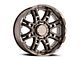 Level 8 Wheels Slingshot Matte Bronze 6-Lug Wheel; 20x9; -10mm Offset (21-24 Yukon)