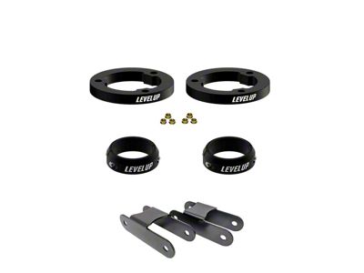 Level Up Suspension 2-Inch Front Suspension Lift Kit with 1-Inch Rear Shackles (23-24 Canyon AT4X)