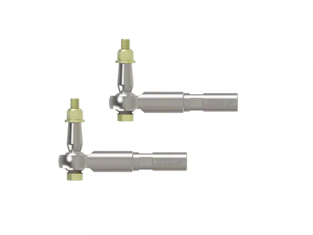 Level Up Suspension Uniball Tie Rod Ends with Uniball Boots (15-22 Colorado, Excluding ZR2)