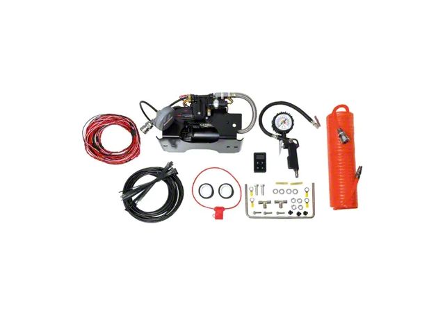 Leveling Solutions Rear Suspension Air Bag Kit with Wireless Compressor (09-14 F-150, Excluding Raptor)