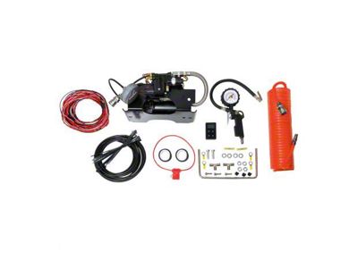 Leveling Solutions Rear Suspension Air Bag Kit with Wireless Compressor (14-18 RAM 2500 w/o Air Ride)