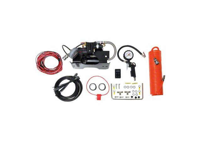 Leveling Solutions Rear Suspension Air Bag Kit with Wireless Compressor (14-18 RAM 2500 w/o Air Ride)