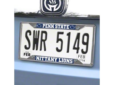 License Plate Frame; NCAA Variety (Universal; Some Adaptation May Be Required)