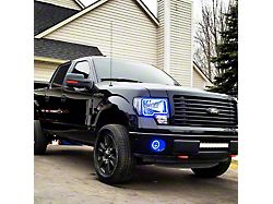 Lighting Trendz Flow Series Headlight Halo Kit with Bluetooth Controller (09-14 F-150 w/ Factory Halogen Headlights, Excluding Raptor)