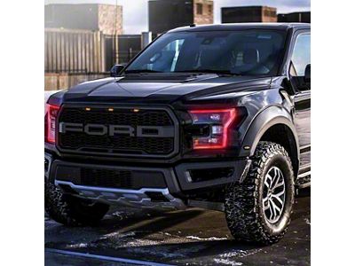 Lighting Trendz RGBW Headlight DRL Boards with Demon Eyes and Bluetooth Controller (17-20 F-150 Raptor)