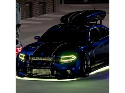 Lighting Trendz Flow Series RGBW Ultimate 6-Piece Full Coverage Flex Underbody LED Light Kit with Bluetooth Controller (Universal; Some Adaptation May Be Required)