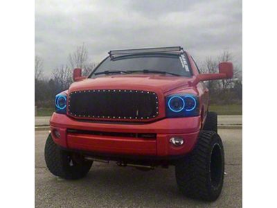 Lighting Trendz RGBW Headlight Halo Kit with Bluetooth Controller (06-08 RAM 1500)