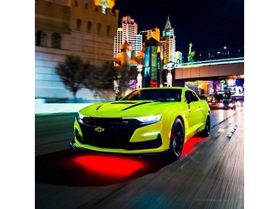 Flow Series RGBW Aluminum Underbody LED Light Kit with Bluetooth Controller (Universal; Some Adaptation May Be Required)