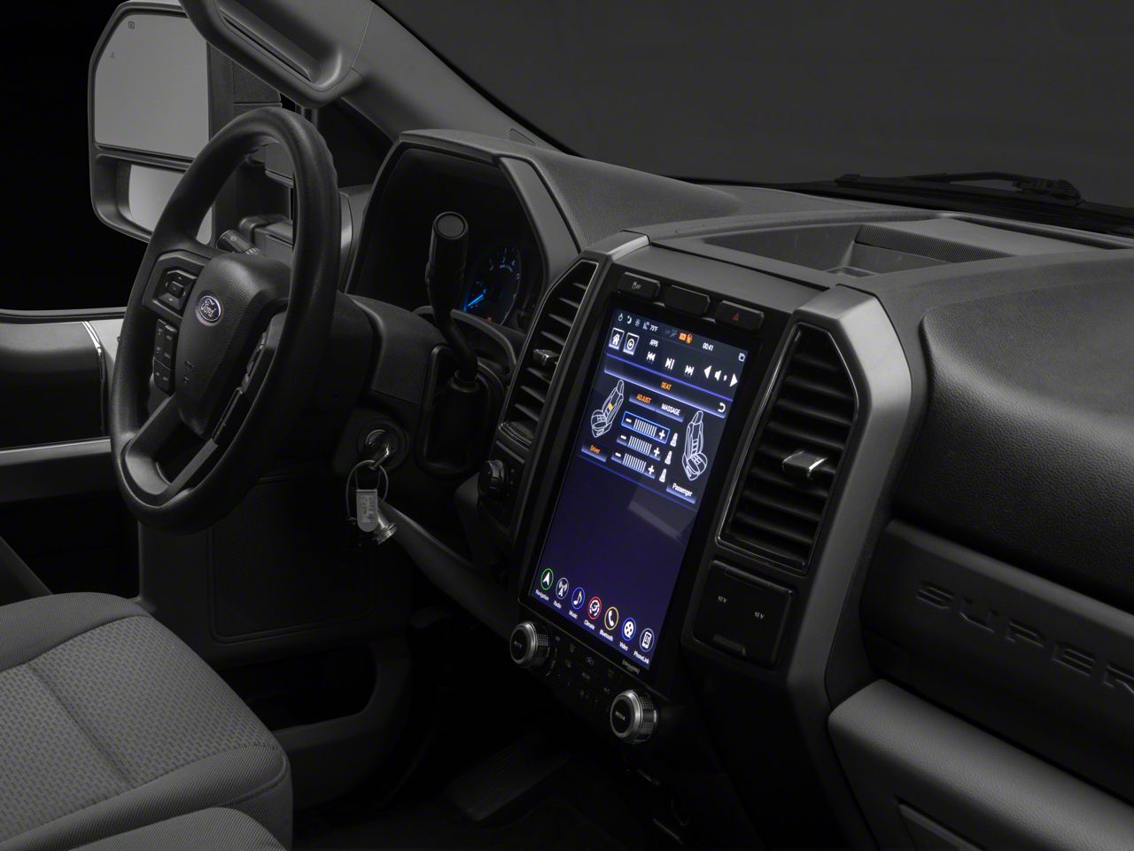 Navos by Linkswell F-250 Super Duty Gen 5 12.10-Inch T-Style Radio
