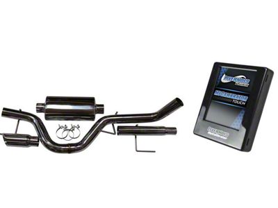 Livernois Motorsports MyCalibrator Touch Tuner and Single Exhaust System Bundle (15-17 2.7L EcoBoost F-150)