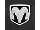 Lloyd Ultimat Front Floor Mats with Silver RAM Logo; Dark Slate (12-18 RAM 2500)