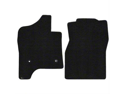 Lloyd Ultimat Front Floor Mats; Black (14-18 Sierra 1500 Double Cab, Crew Cab)