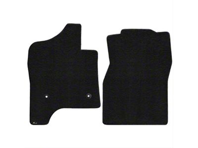 Lloyd Ultimat Front Floor Mats; Black (14-18 Sierra 1500 Double Cab, Crew Cab)