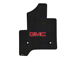 Lloyd Ultimat Front Floor Mats with GMC Logo; Black (15-19 Sierra 2500 HD Double Cab, Crew Cab)