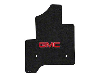 Lloyd Ultimat Front Floor Mats with GMC Logo; Black (15-19 Sierra 2500 HD Double Cab, Crew Cab)