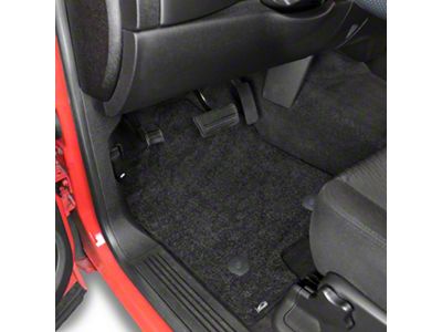 Lloyd Ultimat Front Floor Mats; Black (14-18 Silverado 1500 Double Cab, Crew Cab)