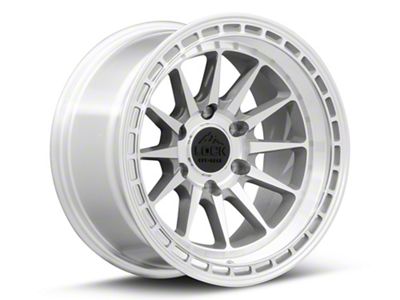 Lock Off-Road Baja Machining with Clear Coat 6-Lug Wheel; 17x9; 0mm Offset (07-14 Tahoe)