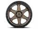 Lock Off-Road Olympus Matte Desert Bronze with Matte Black Ring 6-Lug Wheel; 18x9; -12mm Offset (07-14 Tahoe)