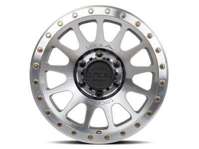 Lock Off-Road Yosemite Machining with Clear Coat 6-Lug Wheel; 17x9; 0mm Offset (07-14 Tahoe)