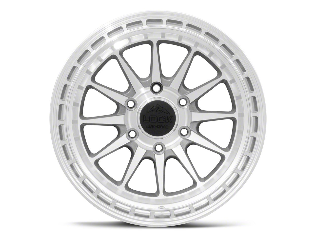 Lock Off-Road F-150 Baja Machining with Clear Coat 6-Lug