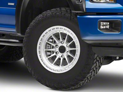 Lock Off-Road Baja Machining with Clear Coat 6-Lug Wheel; 17x9; -12mm Offset (15-20 F-150)