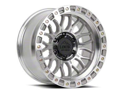 Lock Off-Road Combat Machine with Clear Coat 6-Lug Wheel; 17x9; 1mm Offset (15-20 F-150)