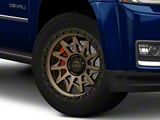Lock Off-Road Lunatic Matte Bronze with Matte Black Ring 6-Lug Wheel; 20x9; 0mm Offset (15-20 Yukon)