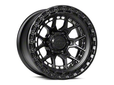 Lock Off-Road Commando Matte Black with Matte Black Ring 6-Lug Wheel; 20x9; 0mm Offset (19-23 Ranger)