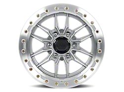 Lock Off-Road Krawler Machine with Clear Coat 6-Lug Wheel; 17x9; 0mm Offset (99-06 Sierra 1500)
