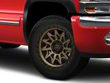 Lock Off-Road Lunatic Matte Bronze with Matte Black Ring 6-Lug Wheel; 20x9; 0mm Offset (99-06 Sierra 1500)