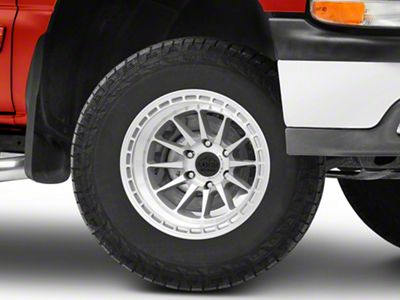 Lock Off-Road Baja Machining with Clear Coat 6-Lug Wheel; 17x9; -12mm Offset (99-06 Silverado 1500)