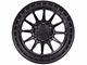 Lock Off-Road Baja Matte Black with Matte Black Ring 6-Lug Wheel; 17x9; -12mm Offset (99-06 Silverado 1500)