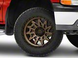 Lock Off-Road Lunatic Matte Bronze with Matte Black Ring 6-Lug Wheel; 20x9; 0mm Offset (99-06 Silverado 1500)