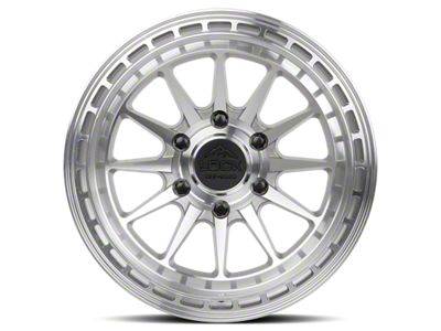 Lock Off-Road Baja Machining with Clear Coat 6-Lug Wheel; 17x9; 0mm Offset (23-24 Canyon)