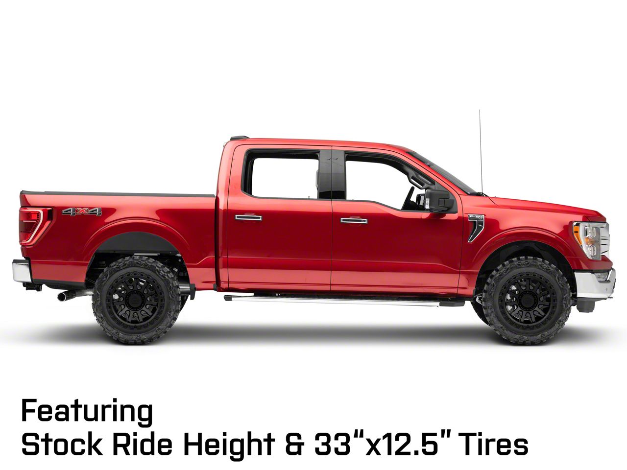 Lock Off-Road F-150 Lunatic Matte Black with Matte Black