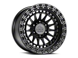 Lock Off-Road Mojave Matte Black with Matte Black Ring 6-Lug Wheel; 17x9; 0mm Offset (21-25 F-150)