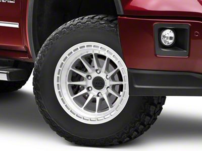 Lock Off-Road Baja Machining with Clear Coat 6-Lug Wheel; 17x9; -12mm Offset (14-18 Sierra 1500)