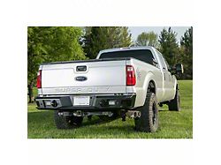 LoD Offroad Signature Series Rear Bumper Light Bezels for use with Rigid E-Series 4-Inch Lights; Black Texture (11-16 F-250 Super Duty)