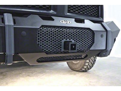 LoD Offroad Destroyer Front Bumper Center Hitch; Black Texture (11-22 F-350 Super Duty)