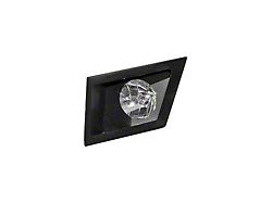 LoD Offroad Signature Series Rear Bumper Light Bezels for use with Hella 500FF 6-Inch Round Lights; Black Texture (17-22 F-350 Super Duty)