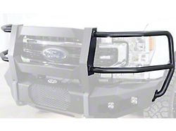 LoD Offroad Tubular Headlight Guards for Destroyer Center Grille Guard; Black Texture (11-24 F-350 Super Duty)