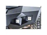LoD Offroad Destroyer Front Bumper Baja Squadron Light Bezel Kit; Black Texture (10-26 RAM 2500)
