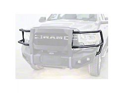LoD Offroad Tubular Headlight Guards for Destroyer Center Grille Guard; Black Texture (10-24 RAM 3500)