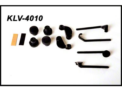 Longview Towing Mirror Replacement Mounting Kit for LVT-1600 and LVT-4000 (07-14 Sierra 2500 HD w/o Factory Tow Mirrors)