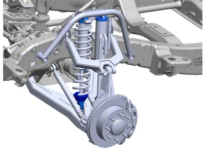 LSK Suspension Weld-On Front Race Long Travel Kit (11-19 Sierra 2500 HD)