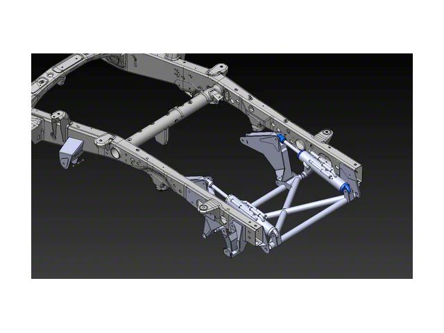 LSK Suspension Rear Cantilever Long Travel Kit (11-19 Silverado 2500 HD)