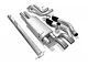 LTH True Dual Exhaust System with Black Tips; Rear Exit (15-24 5.0L F-150, Excluding Tremor)
